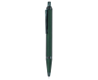 Aluminium klikpen met soft-touch afwerking en blauwe inkt kleur groen