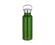 RVS thermosfles met draaglus 500 ml kleur groen
