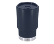 Dubbelwandige thermobeker to go met sluitdop 380 ml kleur marineblauw