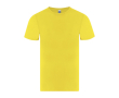 Kinder T-shirt van katoen single jersey korte mouw 150 g/m² kleur geel
