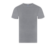 Kinder T-shirt van katoen single jersey korte mouw 150 g/m² kleur grijs