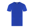 Kinder T-shirt van katoen single jersey korte mouw 150 g/m² kleur blauw
