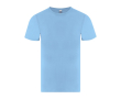 Kinder T-shirt van katoen single jersey korte mouw 150 g/m² kleur lichtblauw