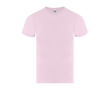 Kinder T-shirt van katoen single jersey korte mouw 150 g/m² kleur roze