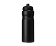 Sportfles met grote capaciteit en tuit van 650 ml Baseline® Plus kleur zwart