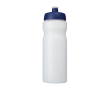 Sportfles met grote capaciteit en tuit van 650 ml Baseline® Plus kleur doorzichtig