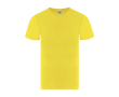 T-shirt met korte mouwen van katoen met ronde hals 150 g/m² kleur geel