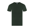 T-shirt met korte mouwen van katoen met ronde hals 150 g/m² kleur groene fles