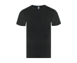 T-shirt met korte mouwen van katoen met ronde hals 150 g/m² kleur donkergrijs