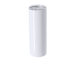 Dubbelwandige thermosfles voor sublimatie 600 ml kleur wit