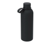 RVS-fles met siliconen draaglus 750ml kleur zwart