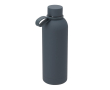 RVS-fles met siliconen draaglus 750ml kleur marineblauw