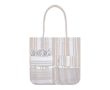 Set strandtas, toilettas en pareo van katoen 180 g/m² kleur naturel