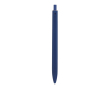 Kunststof drukknoppen met matte behuizing en blauwe inkt kleur marineblauw