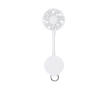 360° multi-stand ventilator met magneet voor mobiel kleur wit