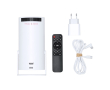 Projector met Bluetooth- en wifi-connectiviteit, 3W kleur wit