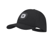 5-panel polyester pet met uitneembare zaklamp met 4 leds 200mAh kleur zwart