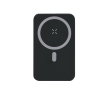 Magnetische Magsafe-powerbank met standaard 10.000mAh kleur zwart