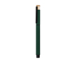 Bamboe rollerpen met aluminium en rubber afwerking kleur groen