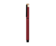 Bamboe rollerpen met aluminium en rubber afwerking kleur bordeaux