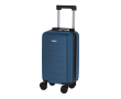 Harde kunststof trolley met afneembare wielen voor cabine kleur marineblauw