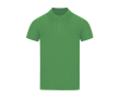 Unisex polo van piqué katoen met korte mouwen 180 g/m² kleur groen