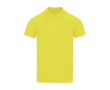 Unisex polo van piqué katoen met korte mouwen 180 g/m² kleur geel