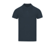 Unisex polo van piqué katoen met korte mouwen 180 g/m² kleur marineblauw