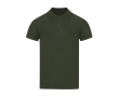 Unisex polo van piqué katoen met korte mouwen 180 g/m² kleur groene fles