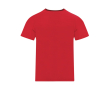 Technisch kinder-T-shirt van polyester 135 g/m² kleur rood
