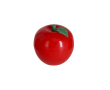 Lippenbalsem in fruitdesign-etui met vanillegeur SPF15 kleur appel groen