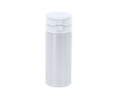 Thermobeker 400 ml met dubbele push-deksel en rietje kleur wit