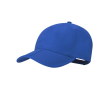 5-panel microvezel pet met verstelbare klittenbandsluiting kleur blauw