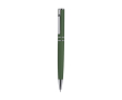 Alumminium draaibare pen met matte afwerking blauwe inkt kleur donkergroen