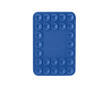 Magnetische smartphonehouder van silicone met zuignap kleur blauw