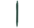 Pen van gerecycled aluminium met metallic details en blauwe inkt kleur groen