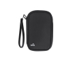 Reisorganizer van PU met ritssluiting en RFID-bescherming kleur zwart