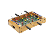 Mini houten tafelvoetbalspel bedrukken, inclusief 2 balletjes kleur meerkleurig