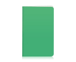 Kartonnen notitieboek in kleuren, A6 formaat, blanco pagina's kleur pistache groen