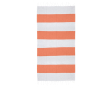 Strandhanddoek van katoen en polyester, 90x180 cm, 180 g/m² kleur oranje