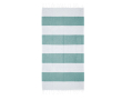 Strandhanddoek van katoen en polyester, 90x180 cm, 180 g/m² kleur donkergroen