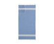 Katoenen 2-in-1 pareo-rugzak van 90x180cm en 180 g/m² kleur lichtblauw