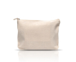 Katoenen tasje met veel ruimte en binnenvak 310 g/m² kleur beige