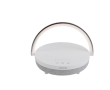 Speaker van 10W met LED-licht en draadloos laadstation Prixton 4-in-1 kleur wit