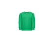 Katoenen en gerecycled polyester sweatshirt 300 g/m2 THC DELTA KIDS kleur groen