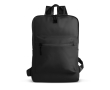 PU lederen rugzak met slank design en elegante afwerking 15,6\" kleur zwart
