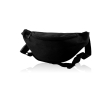 Heuptas van 600D polyester, ideaal voor wandelen met verstelbare riem kleur zwart