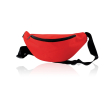 Heuptas van 600D polyester, ideaal voor wandelen met verstelbare riem kleur rood