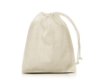 Ruime katoenen tas voor dagelijks gebruik 110 g/m² kleur beige
