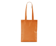 Non-woven tas met lange handvatten, ideaal voor boodschappen 70 g/m² kleur oranje